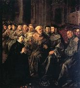 Francisco de herrera the elder St.Bonaventure Enters the Franciscan Order Germany oil painting artist